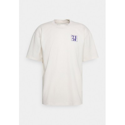 Kobiety T_SHIRT_TOP | Edwin ONSEN UNISEX - T-shirt z nadrukiem - whisper white/biały - DG18435
