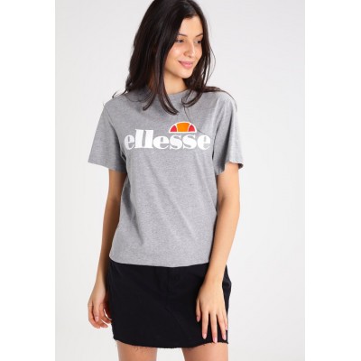 Kobiety T_SHIRT_TOP | Ellesse ALBANY - T-shirt z nadrukiem - ath grey/szary - WH02070