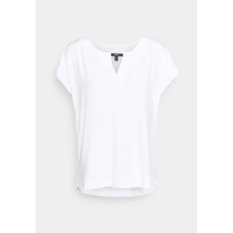 Kobiety T SHIRT TOP | Esprit Collection T-shirt basic - off white/mleczny - FE88223