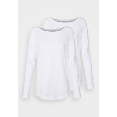 Kobiety T_SHIRT_TOP | Esprit CREW NECK 2 PACK - T-shirt basic - white/biały - ZI26442
