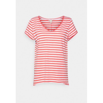 Kobiety T_SHIRT_TOP | Esprit T-shirt z nadrukiem - coral/koralowy - UV88994