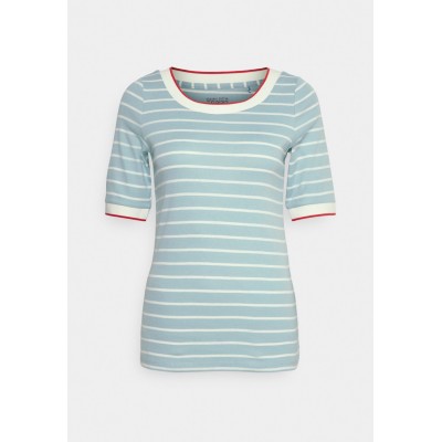 Kobiety T_SHIRT_TOP | Esprit T-shirt z nadrukiem - grey/blue/niebieski - JU75124
