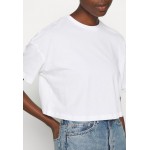 Kobiety T SHIRT TOP | Even&Odd 2 PACK - T-shirt basic - black/white/czarny - CP88055