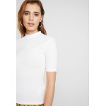 Kobiety T SHIRT TOP | Even&Odd 2 PACK - T-SHIRT BASIC - T-shirt basic - white/black/biały - HH95611