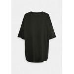 Kobiety T SHIRT TOP | Even&Odd T-shirt z nadrukiem - anthracite/antracytowy - YS06176