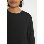 Kobiety T SHIRT TOP | Even&Odd T-shirt z nadrukiem - black/czarny - ZU31053