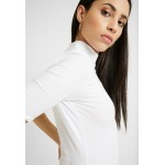 Kobiety T SHIRT TOP | Even&Odd Tall 2PACK - T-shirt basic - white/black/biały - OK25179