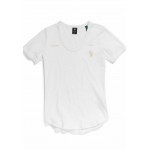 Kobiety T SHIRT TOP | G-Star MYSID SLIM GRAPHIC - T-shirt basic - white/biały - VG71674