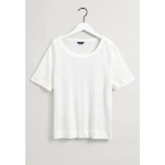Kobiety T SHIRT TOP | GANT T-shirt basic - eggshell/mleczny - FC49049