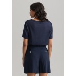 Kobiety T SHIRT TOP | GANT T-shirt basic - evening blue/granatowy - WP34719