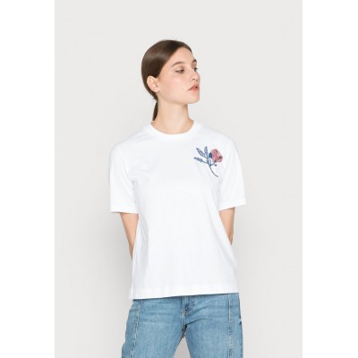 Kobiety T_SHIRT_TOP | GANT T-shirt basic - white/biały - GO96468