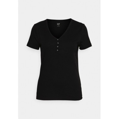 Kobiety T_SHIRT_TOP | GAP T-shirt basic - true black/czarny - VM77858