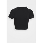 Kobiety T SHIRT TOP | Gina Tricot EMBER - T-shirt z nadrukiem - black/czarny - ZJ55998