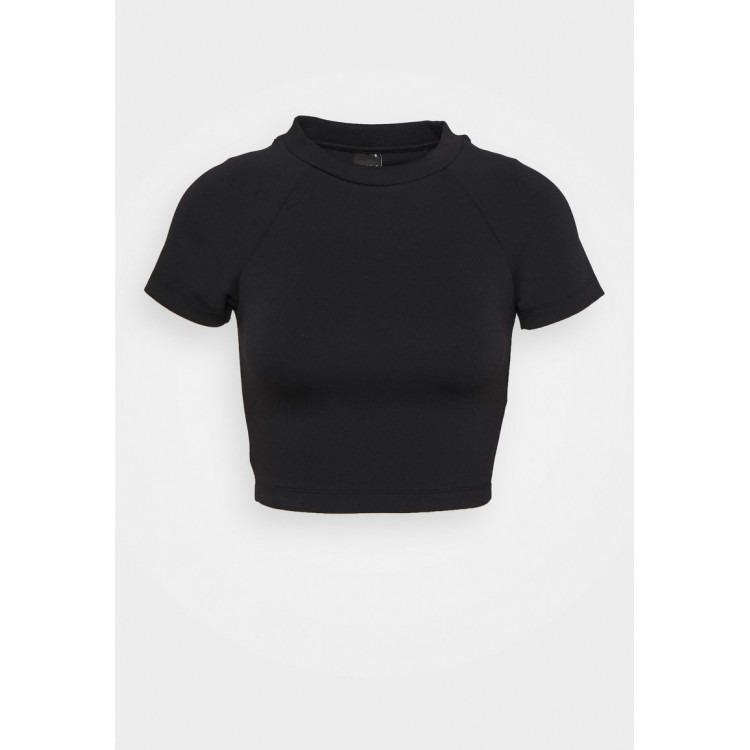 Kobiety T SHIRT TOP | Gina Tricot EMBER - T-shirt z nadrukiem - black/czarny - ZJ55998