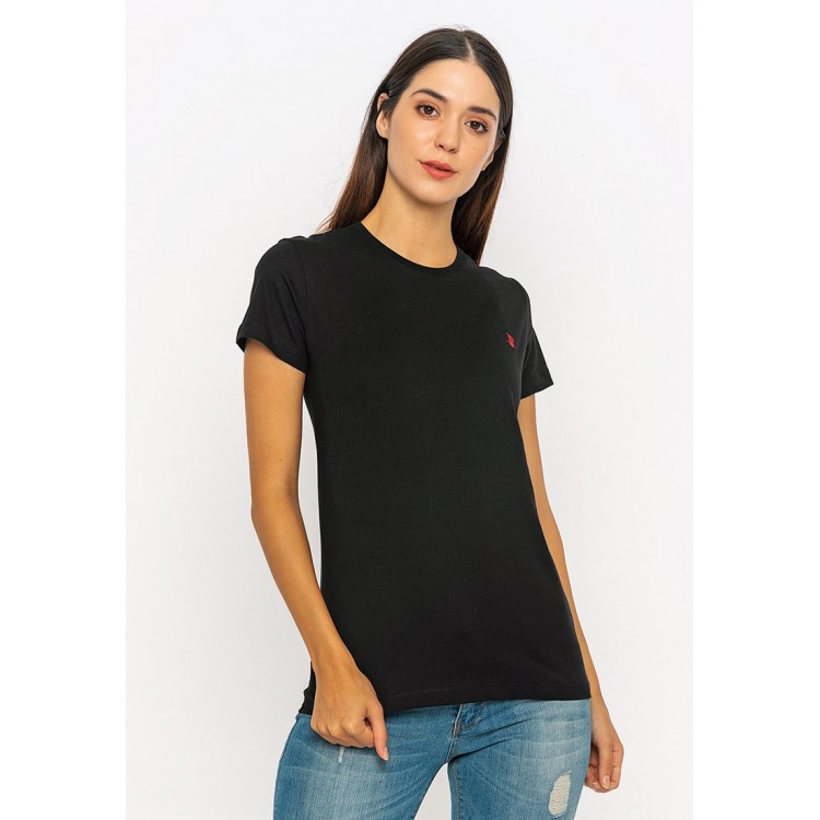 Kobiety T SHIRT TOP | Giorgio Di Mare T-shirt basic - black/czarny - HN51345