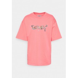 Kobiety T_SHIRT_TOP | Grimey NINE WINDS HEAVY WEIGHT TEE UNISEX - T-shirt z nadrukiem - coral/koralowy - JA19657