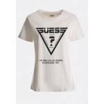 Kobiety T SHIRT TOP | Guess FRONTLOGO - T-shirt z nadrukiem - weiß/biały - AL95883