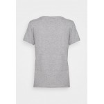 Kobiety T SHIRT TOP | Guess ORIGINAL - T-shirt z nadrukiem - stone heather grey/szary - PF71742