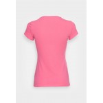 Kobiety T SHIRT TOP | Guess TEE - T-shirt z nadrukiem - dunkelrosa/różowy - HN45787