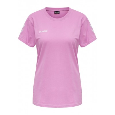Kobiety T_SHIRT_TOP | Hummel GO WOMAN - T-shirt z nadrukiem - orchid/fioletowy - AX26843
