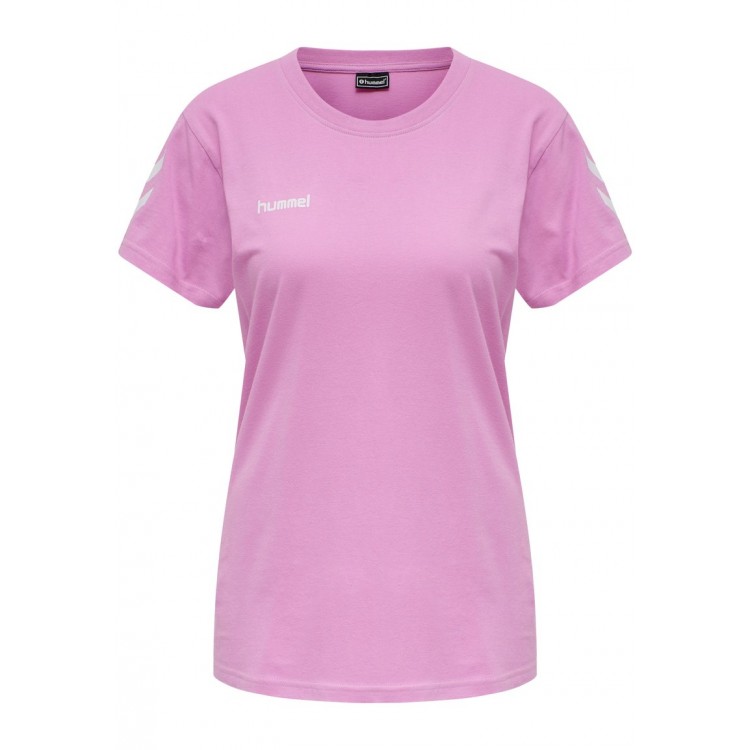 Kobiety T SHIRT TOP | Hummel GO WOMAN - T-shirt z nadrukiem - orchid/fioletowy - AX26843