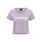 Kobiety T SHIRT TOP | Hummel HMLLEGACY - T-shirt z nadrukiem - pastel lilac/fioletowy - TG97200