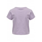 Kobiety T SHIRT TOP | Hummel HMLLEGACY - T-shirt z nadrukiem - pastel lilac/fioletowy - TG97200