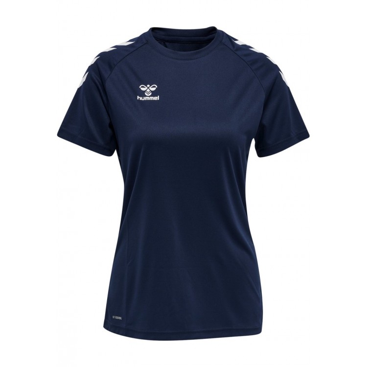 Kobiety T SHIRT TOP | Hummel Koszulka sportowa - marine/szaroniebieski - DU35984
