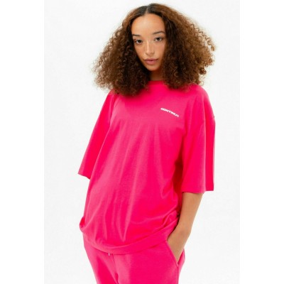 Kobiety T_SHIRT_TOP | Hype CONTINU8 - CONTINU21050 - T-shirt z nadrukiem - pink/różowy - WD64484