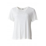 Kobiety T SHIRT TOP | Indiska LOVA - T-shirt basic - white/biały - AU97177