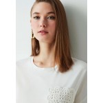 Kobiety T SHIRT TOP | Ipekyol T-shirt z nadrukiem - white/biały - OD58373
