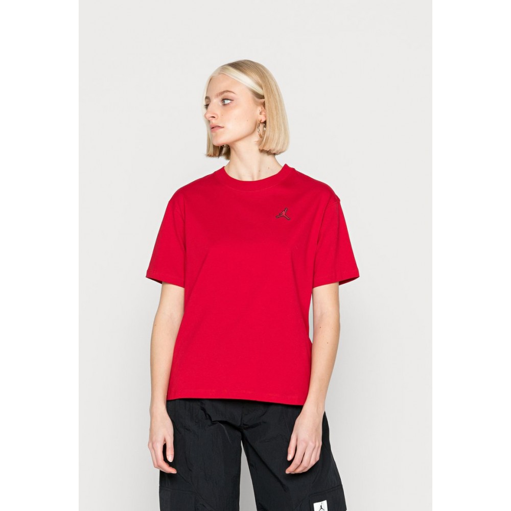 Kobiety T SHIRT TOP | Jordan ESSEN TEE CORE - T-shirt basic - red/czerwony - LD49059