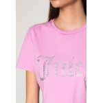 Kobiety T SHIRT TOP | Juicy Couture DIAMANTE - T-shirt z nadrukiem - orchid/różowy - JH90572