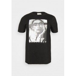 Kobiety T_SHIRT_TOP | Kaffe Curve MABELLA - T-shirt z nadrukiem - black/czarny - NK91924
