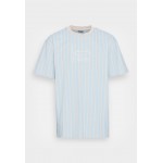 Kobiety T SHIRT TOP | Karl Kani SIGNATURE STRIPE TEE UNISEX - T-shirt z nadrukiem - blue/niebieski - HD03486