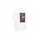 Kobiety T SHIRT TOP | LA MANIA T-shirt z nadrukiem - white/mleczny - HA32508