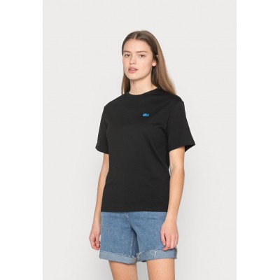 Kobiety T_SHIRT_TOP | Lacoste EXCLUSIVE - T-shirt basic - black/czarny - NJ15618