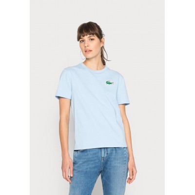 Kobiety T_SHIRT_TOP | Lacoste T-shirt basic - light blue/jasnoniebieski - LH23649