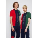 Kobiety T SHIRT TOP | Lacoste UNISEX - T-shirt z nadrukiem - marine/rouge vert/granatowy - EB71030