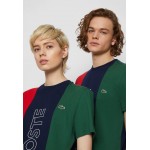 Kobiety T SHIRT TOP | Lacoste UNISEX - T-shirt z nadrukiem - marine/rouge vert/granatowy - EB71030