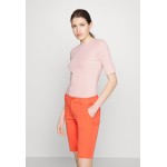 Kobiety T SHIRT TOP | Lauren Ralph Lauren JUDY ELBOW SLEEVE - T-shirt basic - pale pink/różowy - CW82838