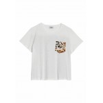 Kobiety T SHIRT TOP | Liu Jo Jeans T-shirt z nadrukiem - white/biały - YI56514