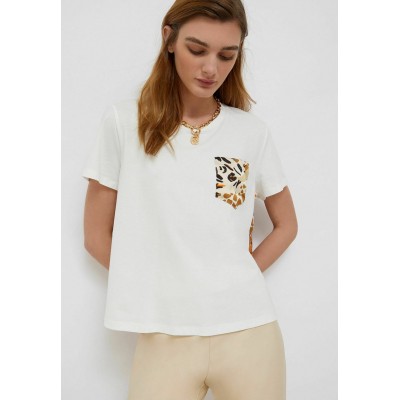 Kobiety T_SHIRT_TOP | Liu Jo Jeans T-shirt z nadrukiem - white/biały - YI56514