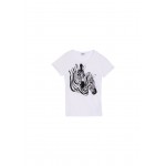 Kobiety T SHIRT TOP | Liu Jo Jeans WITH ZEBRA - T-shirt z nadrukiem - white zebra/biały - HQ15488
