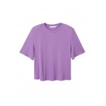 Kobiety T SHIRT TOP | Mango LURIN - T-shirt basic - light pastel purple/fioletowy - HV51764