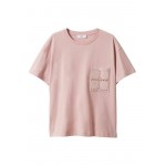 Kobiety T SHIRT TOP | Mango VIGO - T-shirt basic - bleekroze/różowy - JO56531