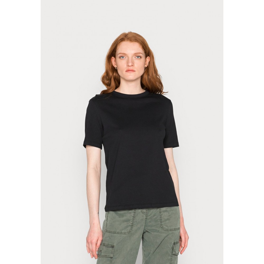 Kobiety T SHIRT TOP | Marks & Spencer CREW - T-shirt basic - black/czarny - UI79154