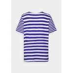 Kobiety T SHIRT TOP | Marks & Spencer SLUB - T-shirt z nadrukiem - bright blue mix/niebieski - ZH59095