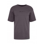 Kobiety T SHIRT TOP | Mennace ESSENTIAL REGULAR RELAXED SIG TEE UNISEX - T-shirt basic - charcoal/ciemnoszary - PH54944