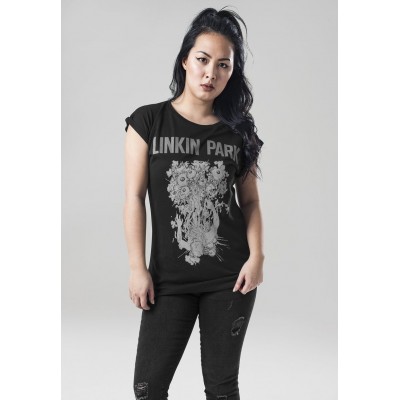 Kobiety T_SHIRT_TOP | Merchcode LINKIN PARK - T-shirt z nadrukiem - black/czarny - BP87541